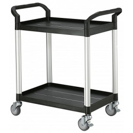 Chariot tertiaire, 2 plateaux 680 x 450 mm, CU 250 kg - FIMM