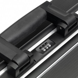 Valise GO - Mallette à outils robuste ABS, avec roulettes et poignée télescopique - sans outils - Version module - B&W