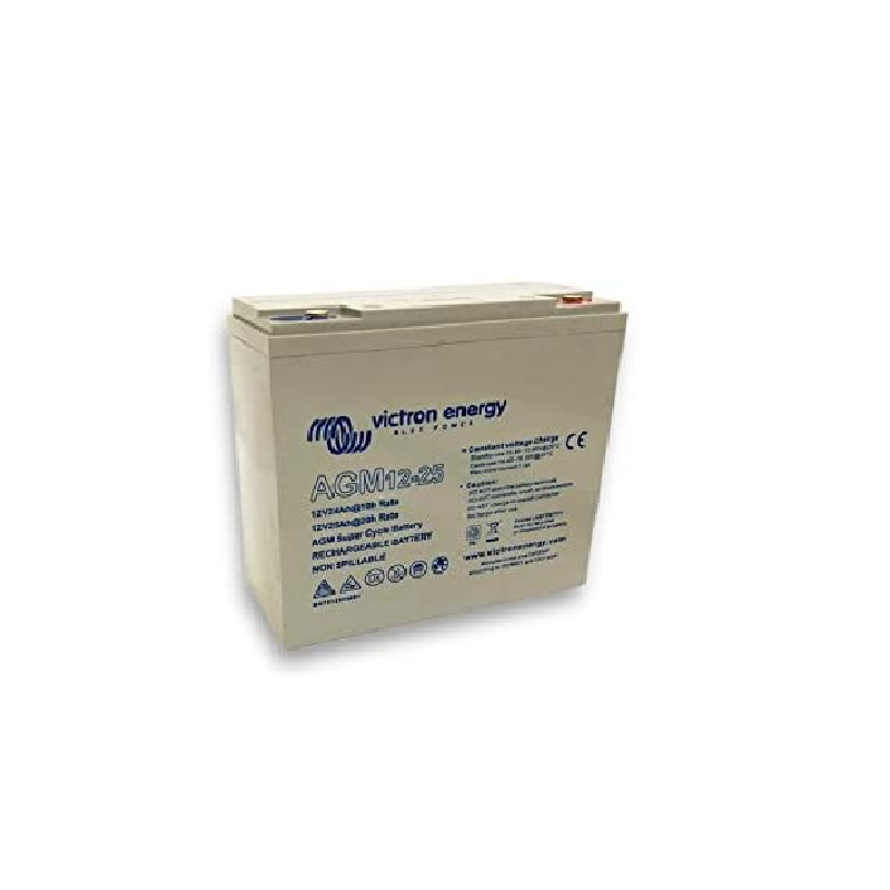 AGM Super Cycle Battery 12V 25Ah (M5 Insert Terminals) - VICTRON