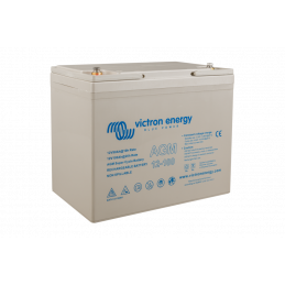 Batterie AGM Super Cycle 12V / 100Ah (Bornes Insert M6) - VICTRON