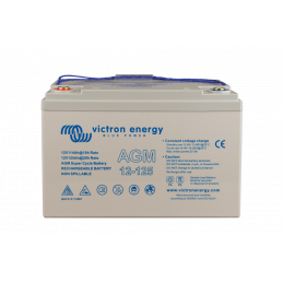 Batterie AGM Super Cycle 12V / 125Ah (Bornes Insert M8) - VICTRON