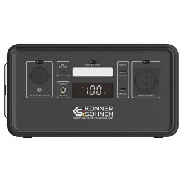 Centrale électrique portable KS 500PS - Puissance nominale 500W, Capacité batterie 448 Wh - Könner & Söhnen