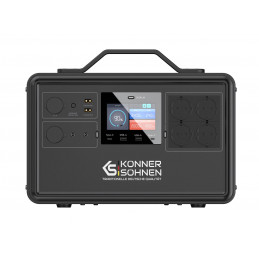 Portable power station KS 2400PS - rated power 2400W, peak power 4800W - Könner & Söhnen