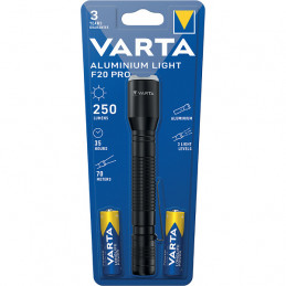 Torch Varta aluminum Light F20 Pro 2xAA - VARTA