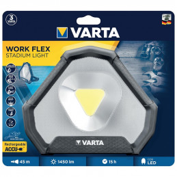 Projector LED rechargeable COB 1540 lm Work Flex Stadium Light - VARTA