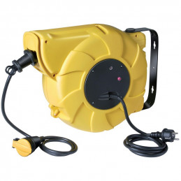 Box Electric automatic wall cable reel in 12 m - BRENNENSTUHL