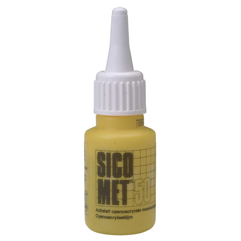 Contact glue for plastics SIC 50 capacity 20 g - SICOMET