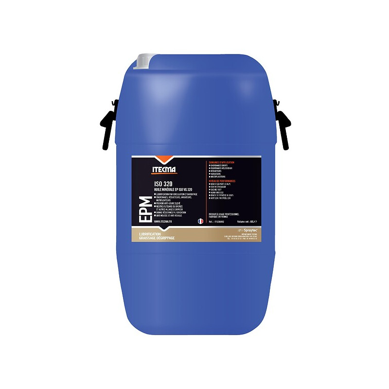 Oil for gearbox ISO VG 320 EPM 320 60 litre can - ITECMA