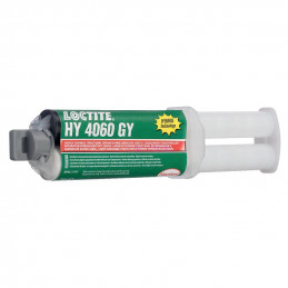 HY4060GY hybrid repair adhesive, grey color, 25 gram syringe - LOCTITE