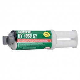 HY4060GY Hybrid Repair Adhesive, grey colour, 25 gram syringe - LOCTITE