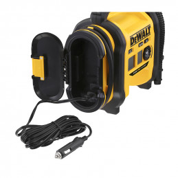 18V XR Gonfleur, LCD display, LED lamp and 12V car charger - DEWALT