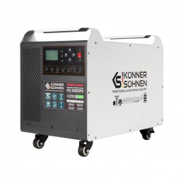 Portable electric power plant KS 3000PS - Rated power 3000W, pure sinusoidal wave - Könner & Söhnen