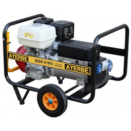 Generator AY-9500-H-MN - Single-phase 230V - Honda GX gasoline - 9.5 KVA 7 KW - Manual start - AYERBE