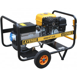 Generator AY-6000-KT-MN-AVR - Single-phase 230V - Gasoline - 5.6 KW 7 KVA - Manual start - AYERBE