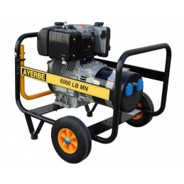 Generator AY-6000-D-LB-MN-E  Single-phase 230V - Kholer fuel - 6.5 KVA 5.2 KW - AYERBE