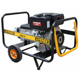 Generator AY-6000-D-MN  Single-phase 230V - Yanmar fuel - 6.5 KVA 5.2 KW - AYERBE