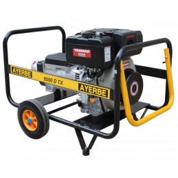 Generator AY-6500-D-TX  Three-phase 400V - Yanmar fuel - 6.5 KVA 5.2 KW - AYERBE