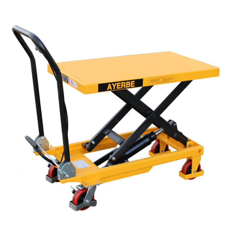 AY-300-MH hydraulic lift table - manual - CU 300 kg - AYERBE