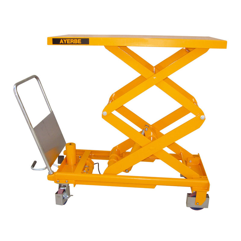 AY-750-MH hydraulic lift table - manual - CU 750 kg - AYERBE