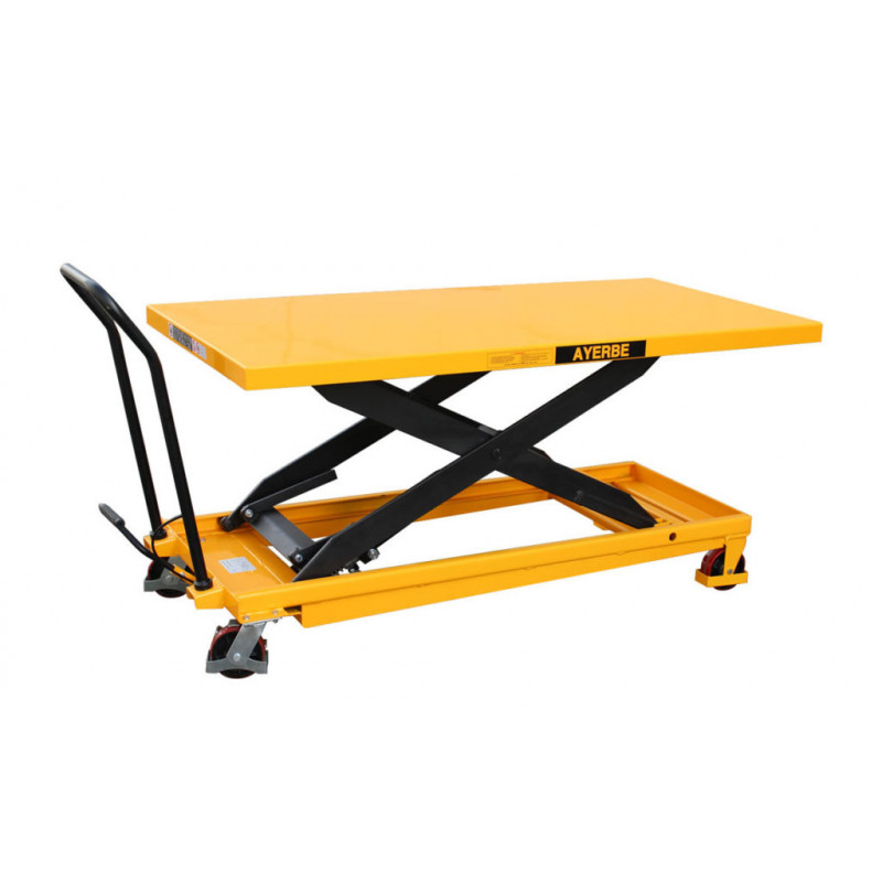 AY-500-MH hydraulic lift table - manual - CU 500 kg - AYERBE