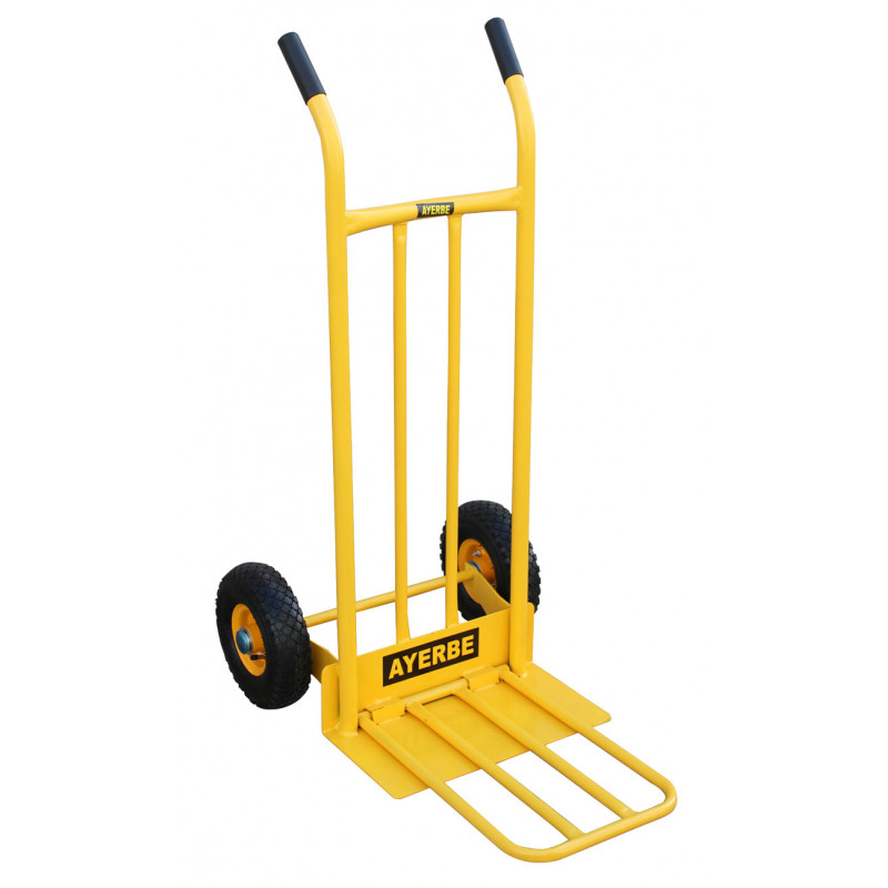 Trolley AY-350-CN - Fixed tank - CU 350 kg - Inflatable wheels - AYERBE