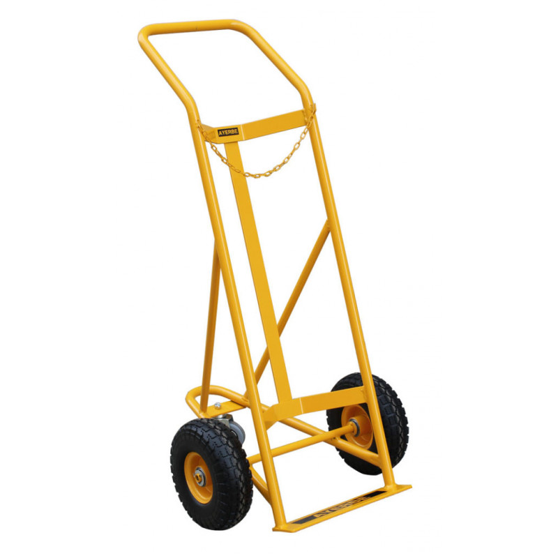 Trolley Gas bottle holder - CU 150 kg - Recreation wheel - AYERBE