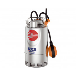 Pompe submersible électrique AY-300-RX5-INOX - 400V - Eaux claires - Débit 13.2 m³/h - Profondeur 10 m - AYERBE