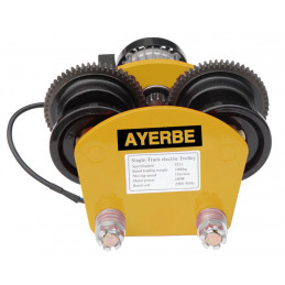 Electric translation trolley for palan AYERBE