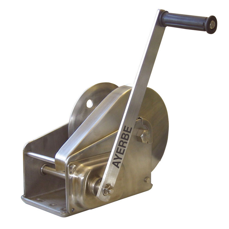 Winch aY-550-INOX manual - Max. capacity 550 kg - 13.5 kn - AYERBE