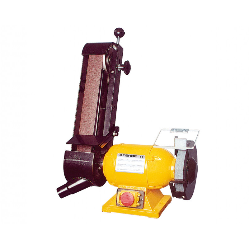 AY-150-PROF-LJ grinder - 300W 230V - 150 mm meule + glass paper - AYERBE