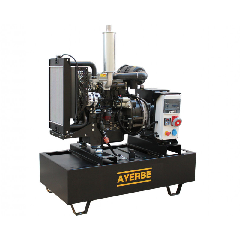 Generator aY-1500-22-TX-PERKINS Manual - 400V - Fuel - 22 KVA 17.6 KW - AYERBE
