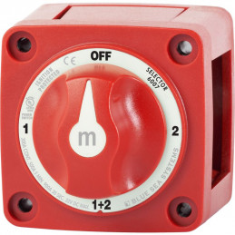M series battery coupler - 4 positions 1, 2 , 1+2, Off - 300A - Blue Sea Systems