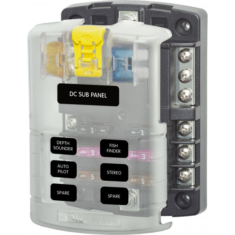 Boitier porte-fusible 6 circuits