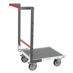 Flat-pack trolley fixed 550 x 500 mm - sheet metal - CU 250 kg - FIMM