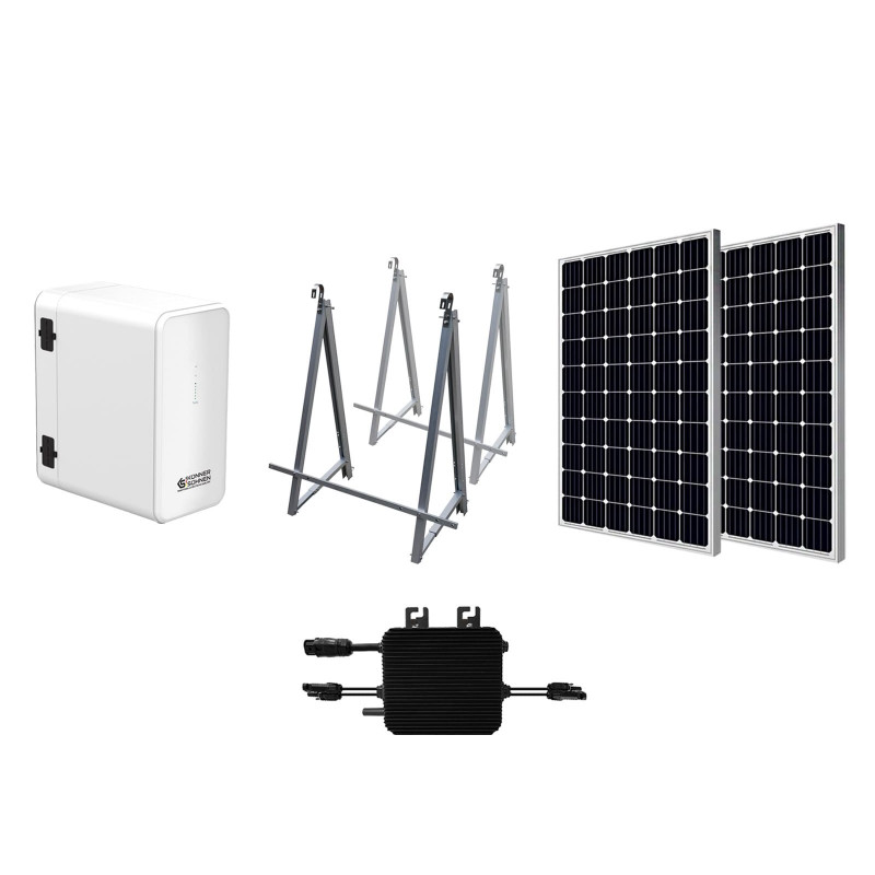 Solar system with KS SBS800-SET4 battery - Konner & Sohnen