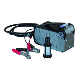 Électropompe à palettes auto-amorçante DC TECH 12-40 pour diesel - 40 l/mm - 12 V - Câble 2 m - ADAM PUMPS