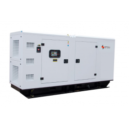 Groupe électrogène Insonorisé AJ-BX35KSE - Moteur Baudouin - 400V - Diesel - 32 KVA 25 KW - SMGW