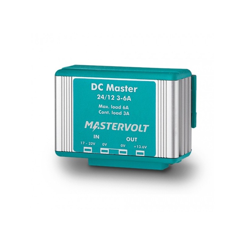 Convertisseur DC Master 24V / 12V - 6A / 3A - IP53 - Mastervolt