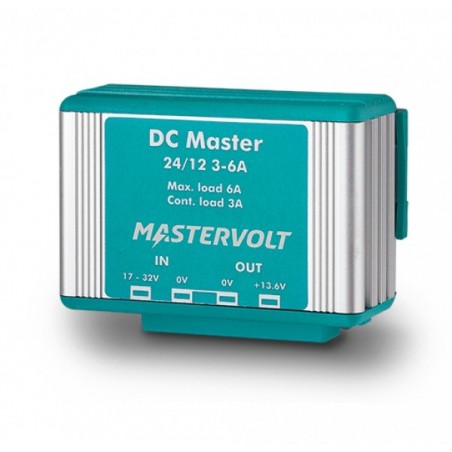 Convertisseur DC Master 24V / 12V - 6A / 3A - IP53 - Mastervolt