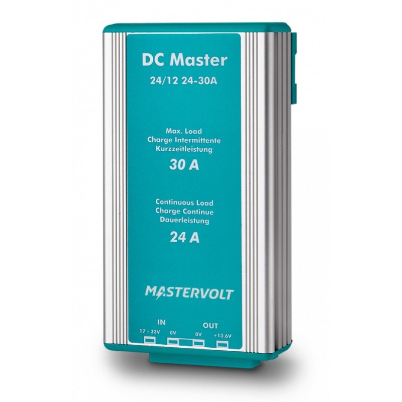 Convertisseur DC-DC Mastervolt - DC Master avec isolation galvanique 24V/12V - 18A/12A - IP53