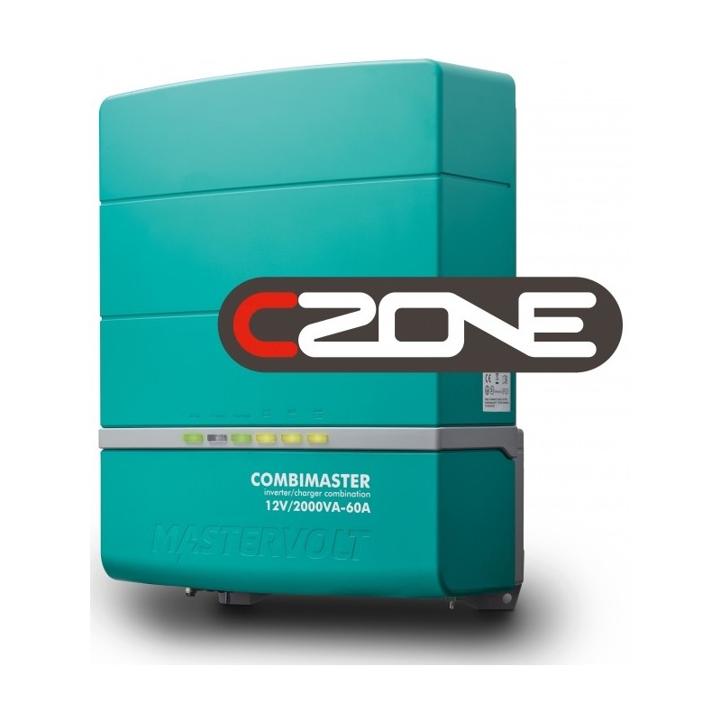 Combiné convertisseur/chargeur Mastervolt - CombiMaster 12V / 2000VA - 60A - 230V