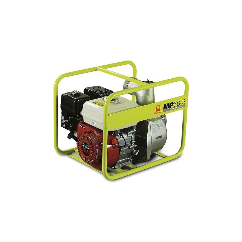 Motopompe pour eau claire MP 56-3 - Essence manuel - 930l/min - 55.8 m³/h - PRAMAC