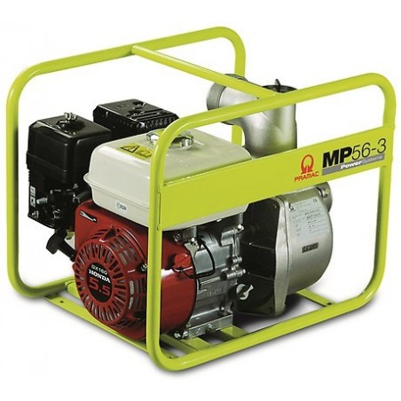 Motopompe pour eau claire MP 56-3 - Essence manuel - 930l/min - 55.8 m³/h - PRAMAC
