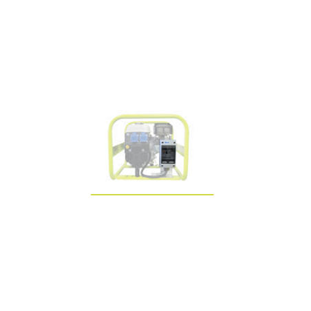 Coffret Ascoff Dif 16A : Coffret disjoncteur différentiel Diff monophasé + Horamètre (Montage usine, à commander avec le groupe)