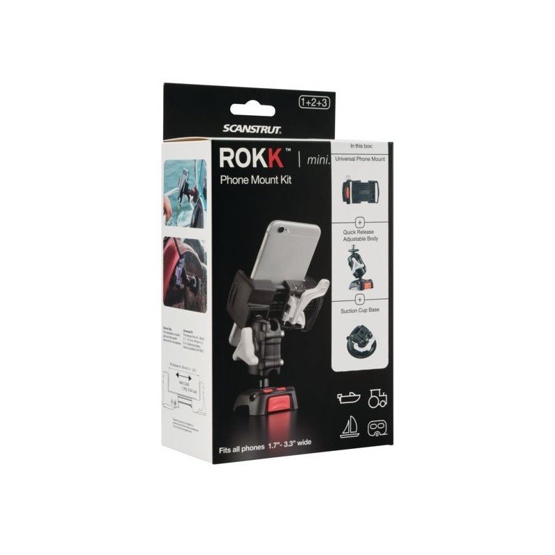 Kit ROKK Mini - Support smartphones pour montage ventouse - SCANSTRUT