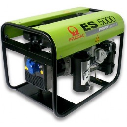 Groupe Électrogène PRAMAC ES5000 Essence 230V Monophasé - 5.1 kVA -  4.2 kW - manuel - 61 kg