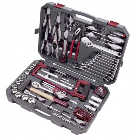 Coffret d’outils Basic-Line,  1/4“ + 1/2“, 115 pièces - KRAFTWERK