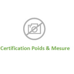 Certification poids& mesure transpalette manuel peseur GS/P EVO ou GS/P EVO INOX PRAMAC