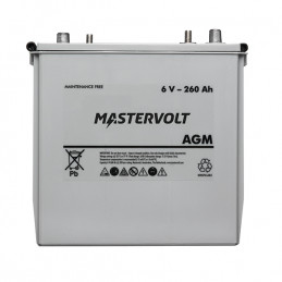 Batterie Mastervolt - AGM 6V - 260Ah