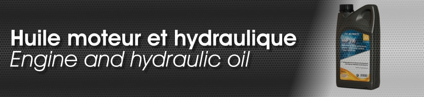 Engine and premium hydraulic oil